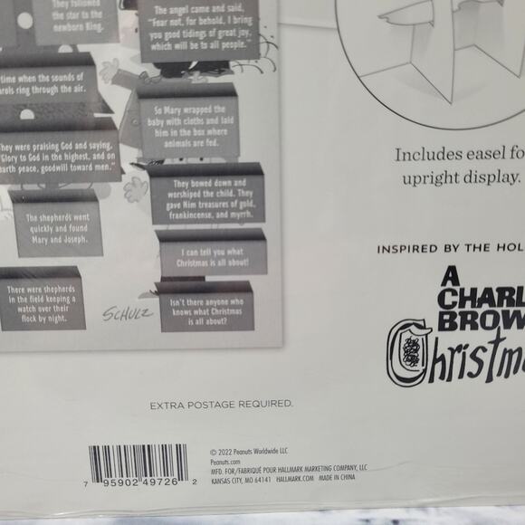 Hallmark Peanuts Charlie Brown Countdown to Christmas Advent Calendar - Picture 10 of 14